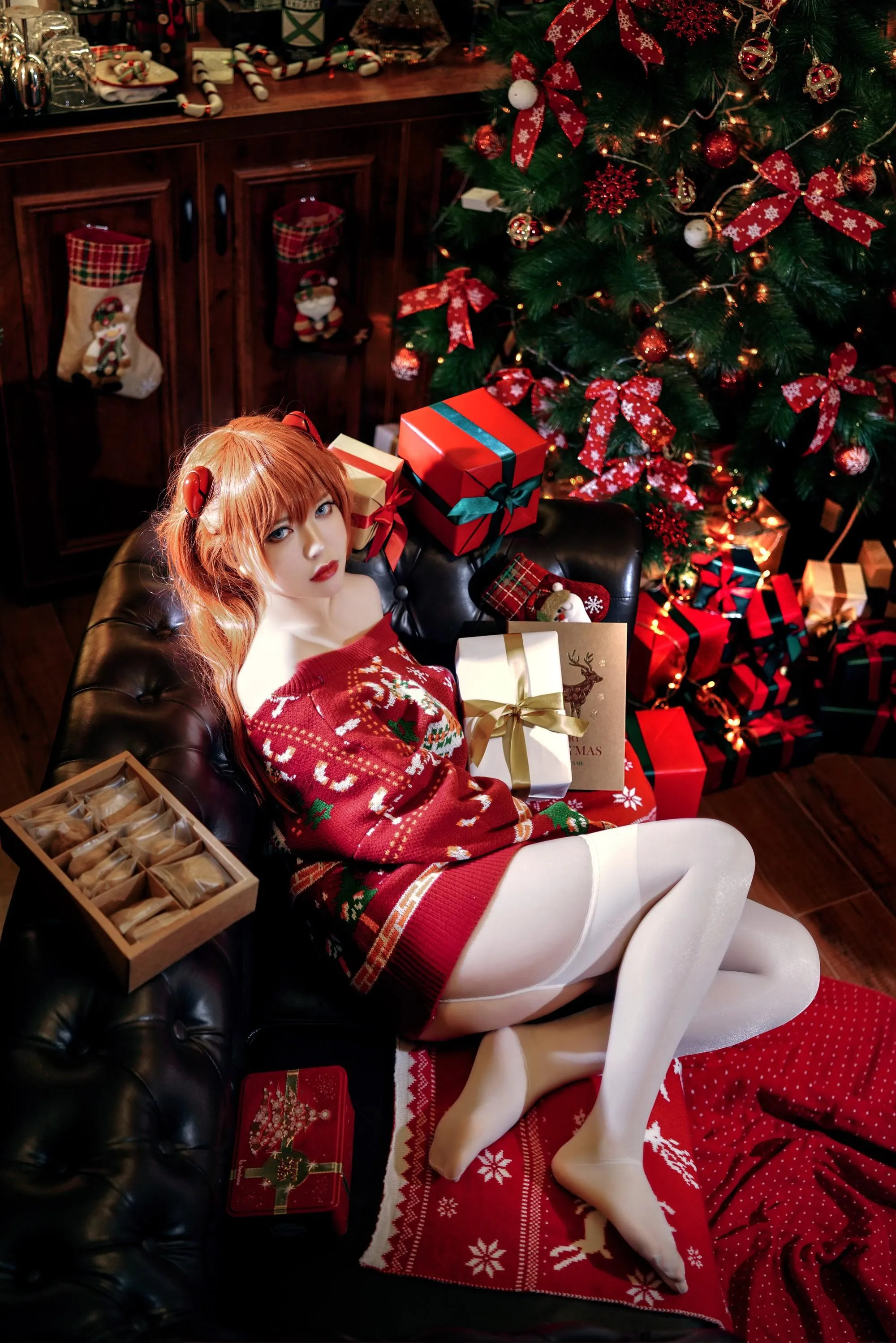 半半子 – NO.45 式波ー ASUKA Christmas [33P]插图4